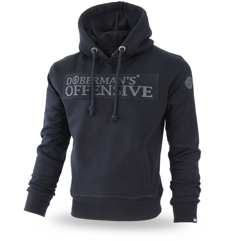 Dobermans Aggressive &quot;DBNS Offensive BK193&quot; hoodie - black
