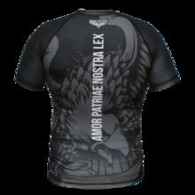 Beltor "Armor Patriae" compression short sleeve rashguard