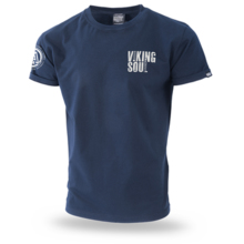 Dobermans Aggressive T-shirt &quot;Viking Soul TS211&quot; - navy blue