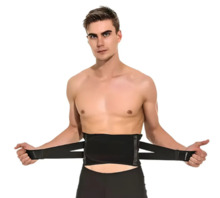 Bushido elastic belt stiffening the lumbar section