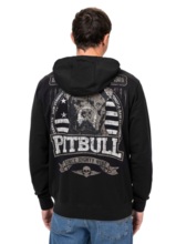 PIT BULL &quot;TROUBLEMAKER&quot; Zip-Up Hoodie - Black