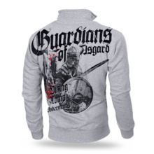 Dobermans Aggressive &quot;Guardians of Asgard BCZ197&quot; zip-up sweatshirt - gray