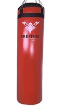 Worek bokserski 120x35 Prestige - 33kg - czerwony + mocowanie sufitowe