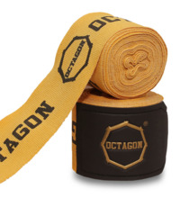 Fightgear Supreme Printed boxing wraps Octagon 5 m - gold