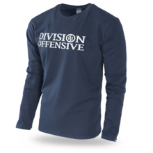Longsleeve Dobermans Aggressive "Offensive Division" LS325 - granatowy