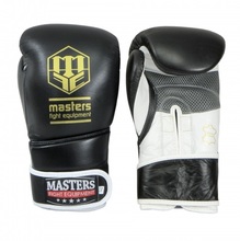 Rękawice bokserskie Masters RBT-E czarno-białe