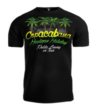 Koszulka T-shirt "Hooligan Holiday" odzież uliczna - czarna
