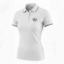 Koszulka polo damska Pretorian Line "PS" - biała