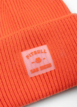 PIT BULL &quot;LOVE PB&quot; winter hat - orange