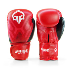 Ground Game &quot;Cyborg&quot; boxing gloves - red