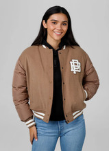 PIT BULL BUENA women&#39;s winter jacket - brown