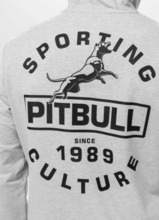 Bluza męska z kapturem PIT BULL "PHYSICAL CULTURE" - szary