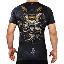Rashguard Ground Game "Oni Samurai" krótki rękaw