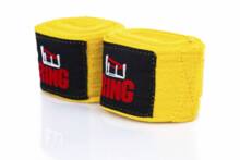 Boxing bandage RING 3.5m boxing wraps - yellow
