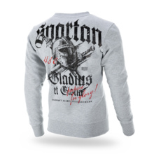 Dobermans Aggressive sweatshirt &quot;CLASSIC GLADIUS&quot; BC302 - gray