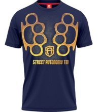 Street Autonomy &quot;Castet 2&quot; T-shirt - navy blue