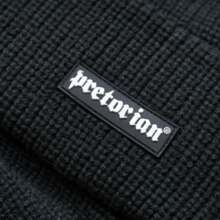 Czapka zimowa Pretorian "Ribbed Logo 3D" - grafitowy