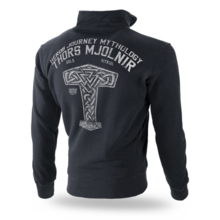 Dobermans Aggressive zip sweatshirt &quot;Mjolnir II BCZ275&quot; - black
