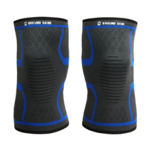 Ściągacz na kolano Ground Game "Classic" - czarno-niebieski