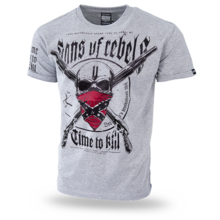 Koszulka T-shirt Dobermans Aggressive "Time to Kill TS223" - szara