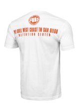 Koszulka PIT BULL "Orange dog" - biała