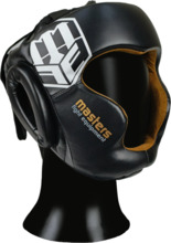  Kask bokserski MASTERS KSS-PU-BLACK 