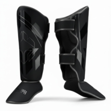 Lightweight Ground Game "Logo 3.0 Shadow" Shin Guards