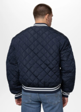 Kurtka pikowana przejściowa bejsbolówka PIT BULL "JUPITER" - granatowy