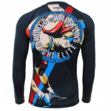 Rashguard longsleeve męski Beltor Wrestling - czarny