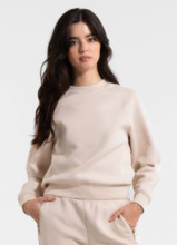 PIT BULL &quot;DISCOVERY&quot; women&#39;s sweatshirt - sand