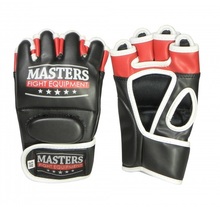 Synthetic MMA Masters GF-30A gloves - red