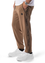 PIT BULL "TAPE LOGO" sweatpants - brown