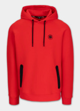 Men&#39;s hoodie PIT BULL &quot;DOGWOOD&quot; - red fluo