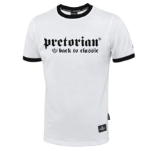 Pretorian Ringer "Back to classic" T-shirt - white