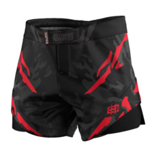 Extreme Hobby Combat Shorts | BLACK PANTHER - Black/Red