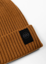 PIT BULL "VELCRO LOGO" winter hat - honey