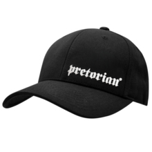 Pretorian "Logo 3D White" Baseball Cap - Black