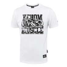 T-shirt Pretorian "Venom vs Muscle" - white