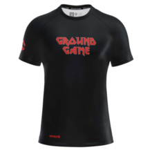 Rashguard GROUND GAME "INFERNO" krótki rękaw