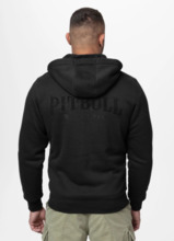 PIT BULL &quot;RUFFIN DETROIT&quot; Zip-Up Hoodie - Black/Black