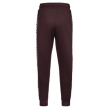 PIT BULL "TAPE LOGO" sweatpants - burgundy