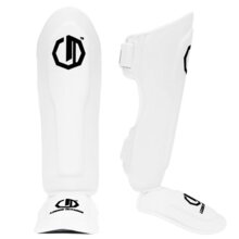 Ochraniacze na piszczel i stopę Octagon "Kevlar" - białe