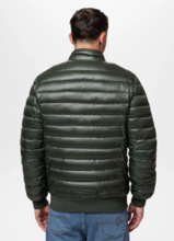 Kurtka pikowana przejściowa PIT BULL "HARPER" - ciemny zielony