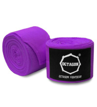 Bandaże bokserskie owijki Octagon 3 m - fioletowe