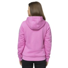 Bluza damska rozpinana z kapturem "RUFFINA PB" - różowy