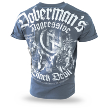 Koszulka T-shirt Dobermans Aggressive "Black Devil II TS198" - grafitowy