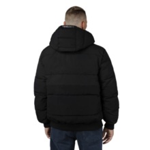 PIT BULL "PATTON" quilted winter jacket with hood - black