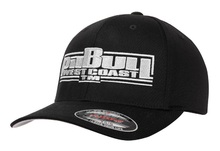 PIT BULL Full Cap &quot;CLASSIC BOXING&quot; Wooly Combed - black