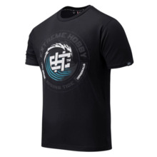 Koszulka T-shirt męski Extreme Hobby "WAVE" - czarny