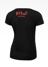 Koszulka damska PIT BULL "WATERCOLOR" - czarna